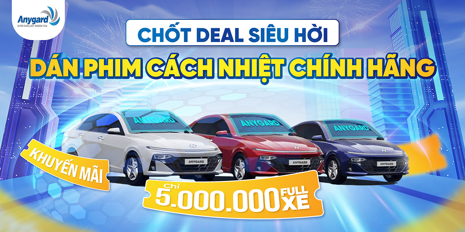 Khuyến Mãi Film cách nhiệt ô tô